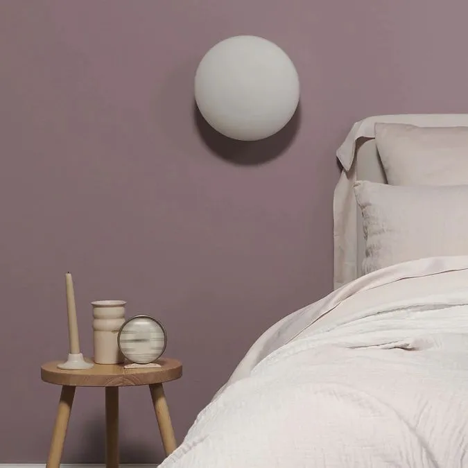 Moderne Væglampe i Glas - Skab Hygge med Varmt Lys