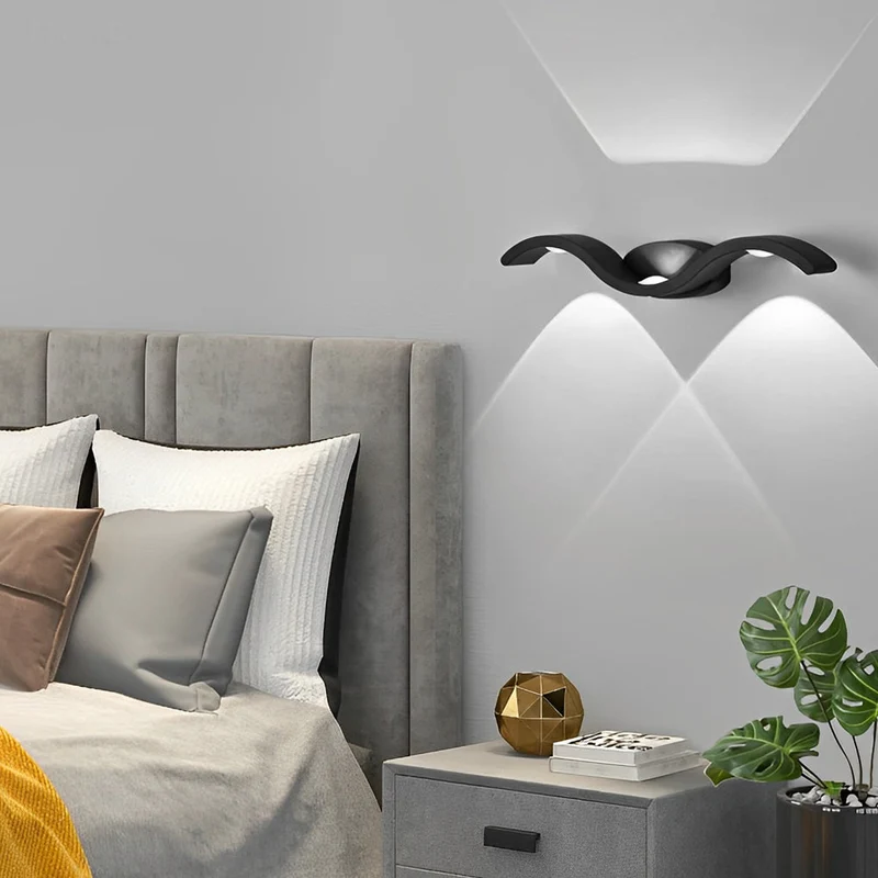 Moderne Udendørs Væglampe med Energibesparende LED