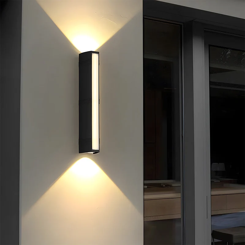 Energieffektiv LED Udendørslampe til Sikker Belysning