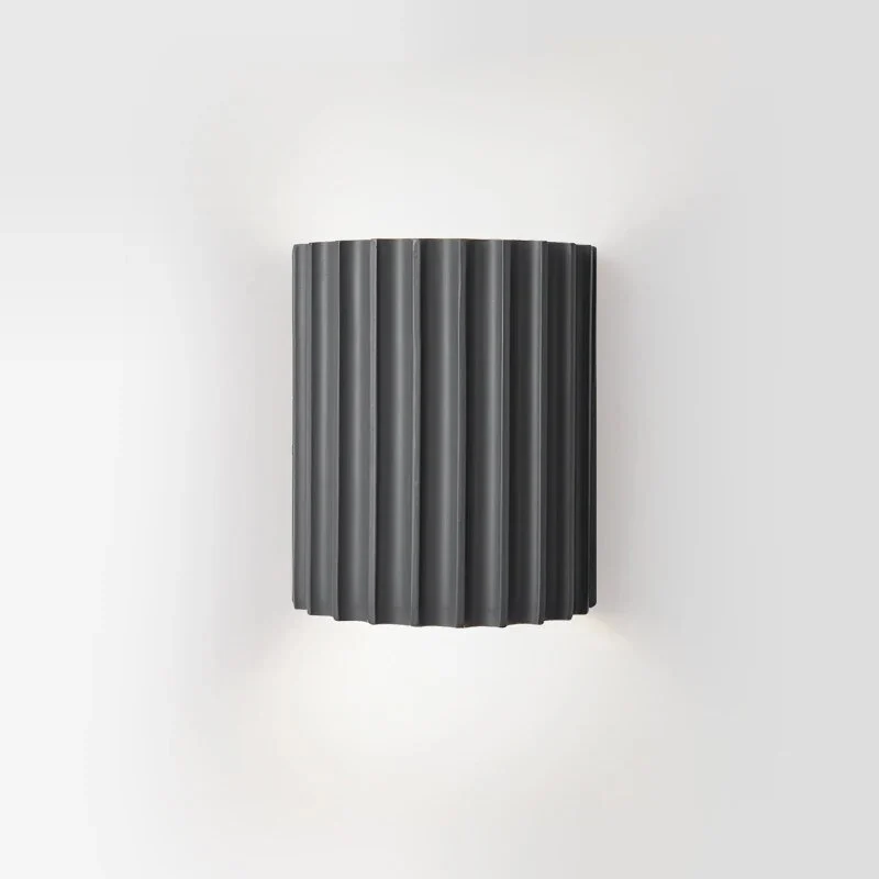 Elegant Væglampe i Harpiks med Blødt LED Lys til Hjemmet