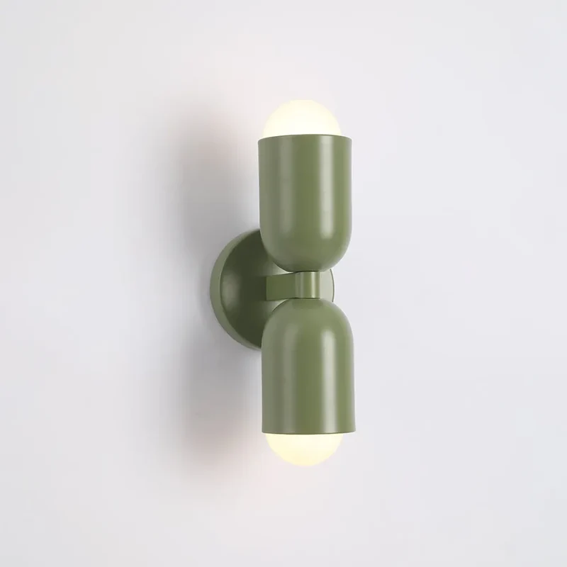 Elegant Væglampe i Metal med Energibesparende LED