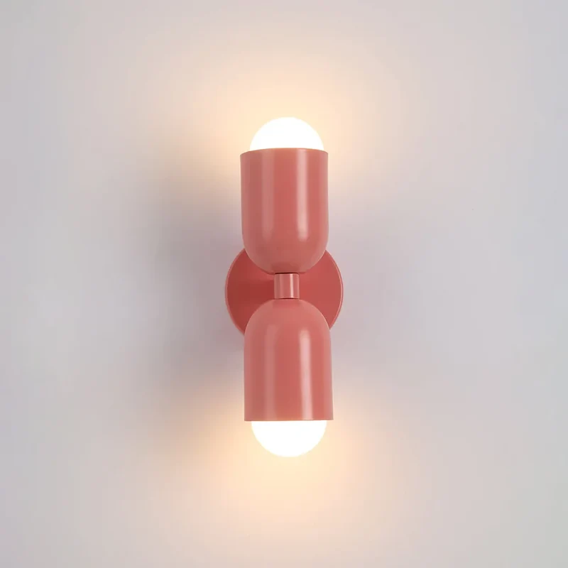 Elegant Væglampe i Metal med Energibesparende LED