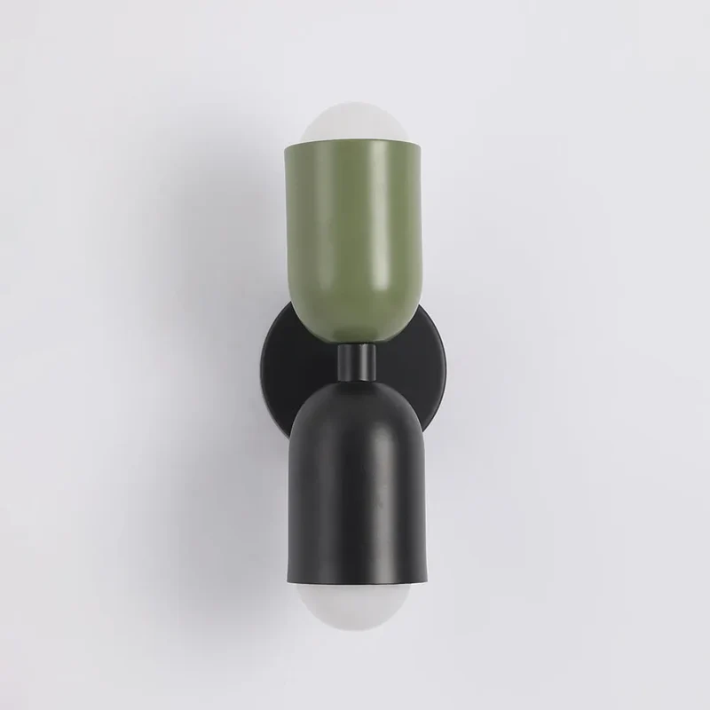 Elegant Væglampe i Metal med Energibesparende LED