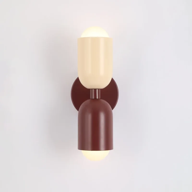 Elegant Væglampe i Metal med Energibesparende LED