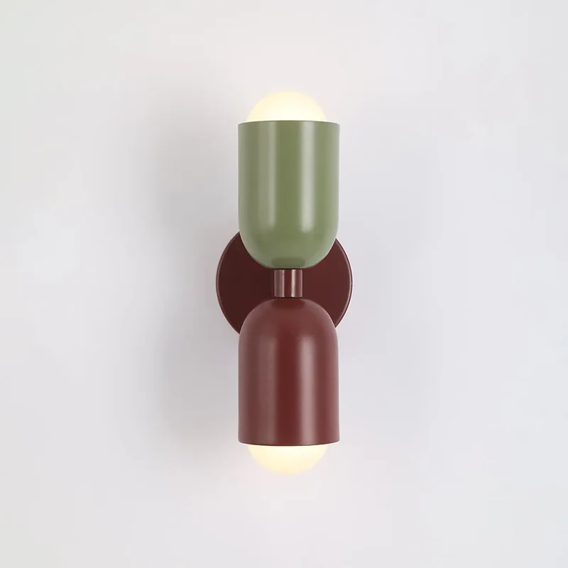 Elegant Væglampe i Metal med Energibesparende LED