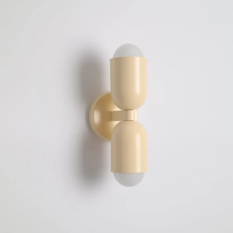 Elegant Væglampe i Metal med Energibesparende LED