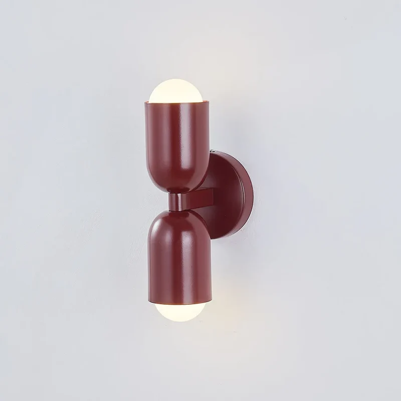 Elegant Væglampe i Metal med Energibesparende LED