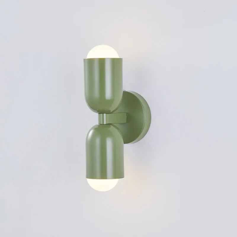 Elegant Væglampe i Metal med Energibesparende LED