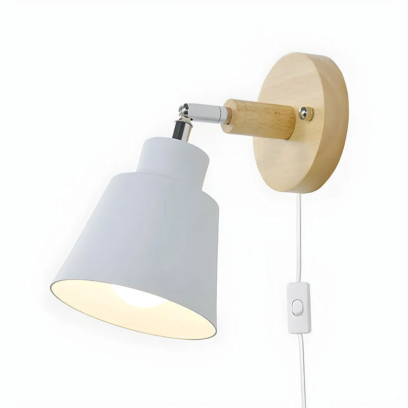 Elegant Væglampe i Træ til Hygge og Moderne Stil