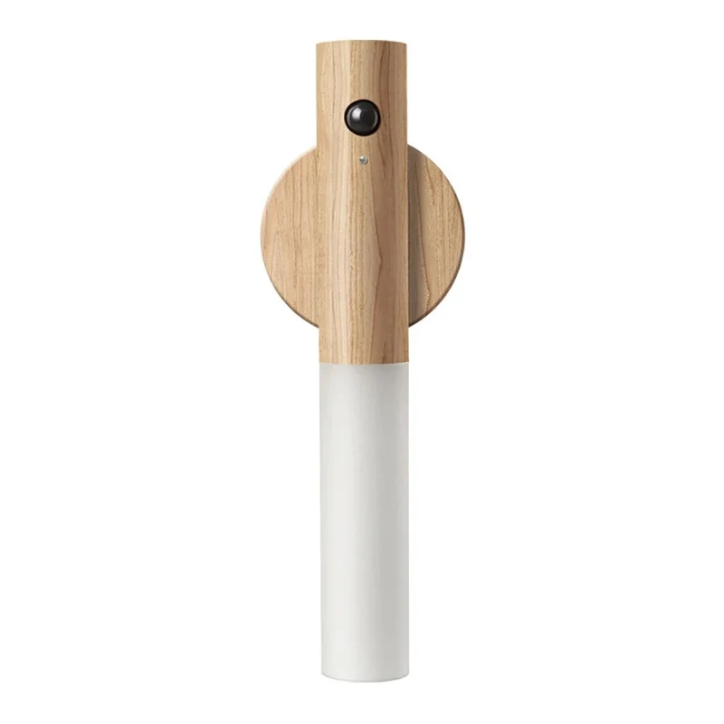 Elegant Trådløs Væglampe med Bevægelsessensor og USB Opladning