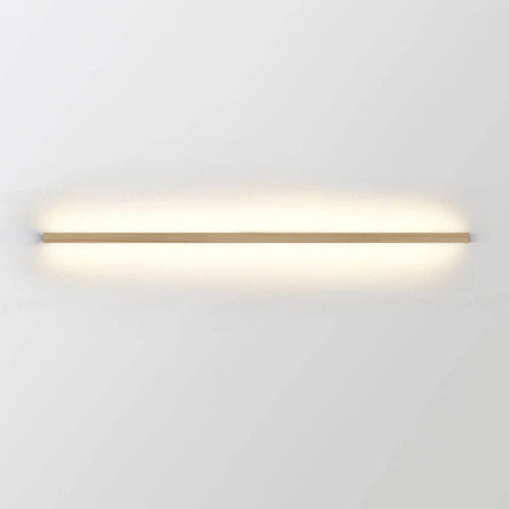 Stilren Væglampe i Træ med LED for Hygge og Stil