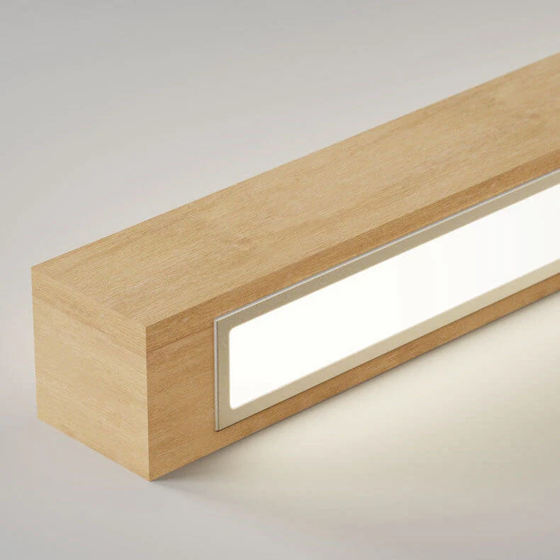 Stilren Væglampe i Træ med LED for Hygge og Stil