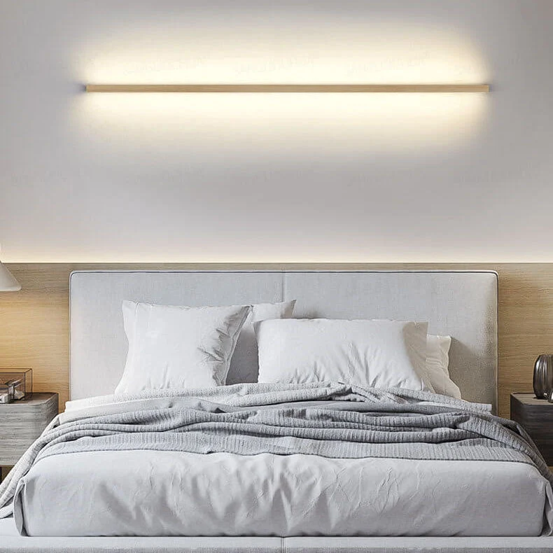 Stilren Væglampe i Træ med LED for Hygge og Stil