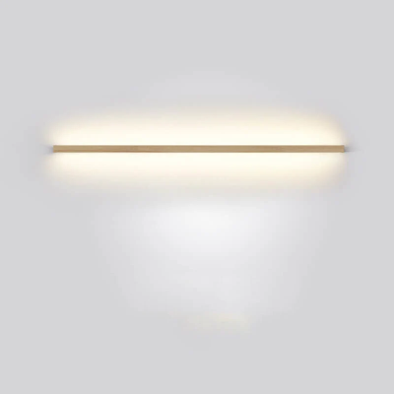Stilren Væglampe i Træ med LED for Hygge og Stil