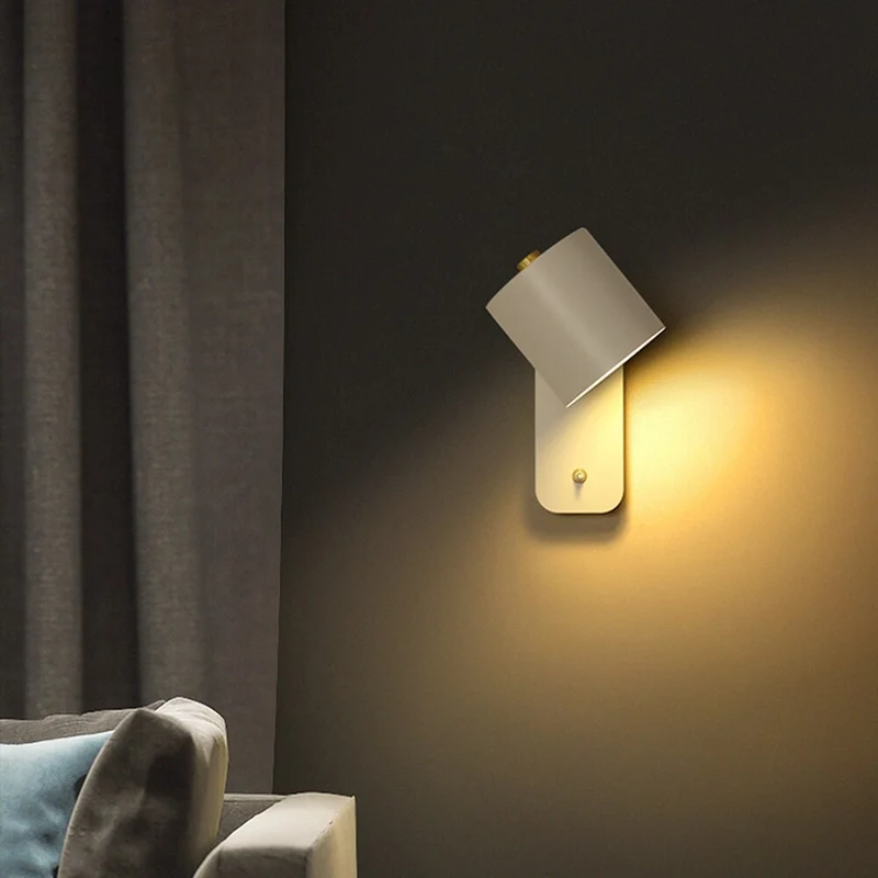 Moderne Væglamper i Metal med Energibesparende LED