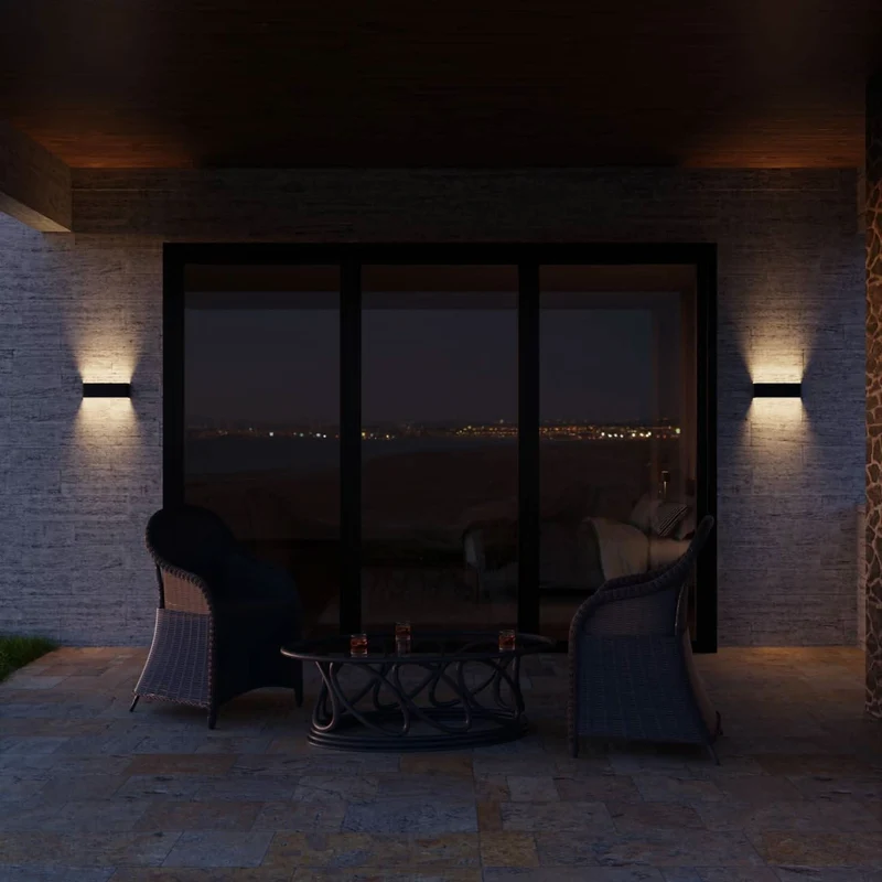 Elegant LED Væglampe med Blødt Lys til Minimalistisk Indretning
