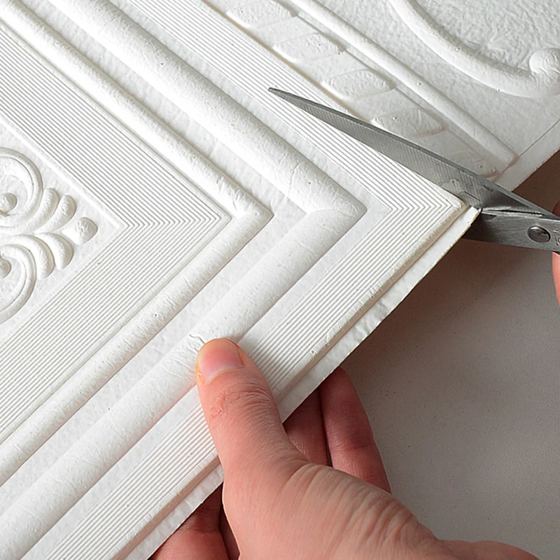 Selvklæbende 3D Vinyl Vægpaneler - Nem Opgradering