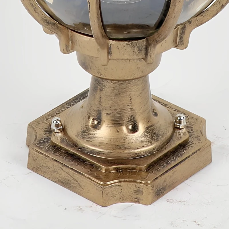 Udendørs Vintage Glas Globelygte til Haven