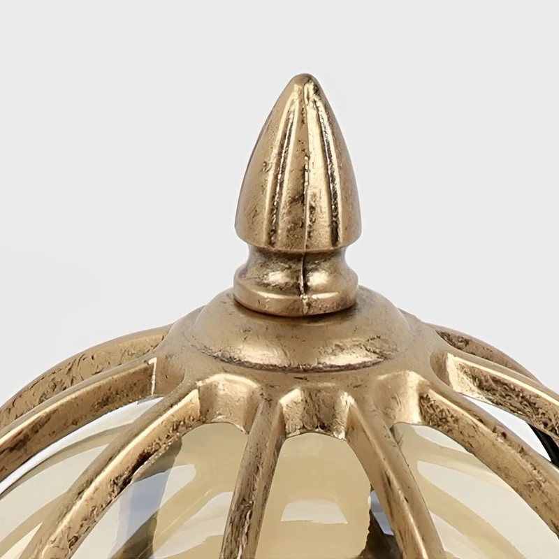 Udendørs Vintage Glas Globelygte til Haven