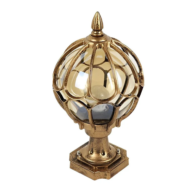 Udendørs Vintage Glas Globelygte til Haven