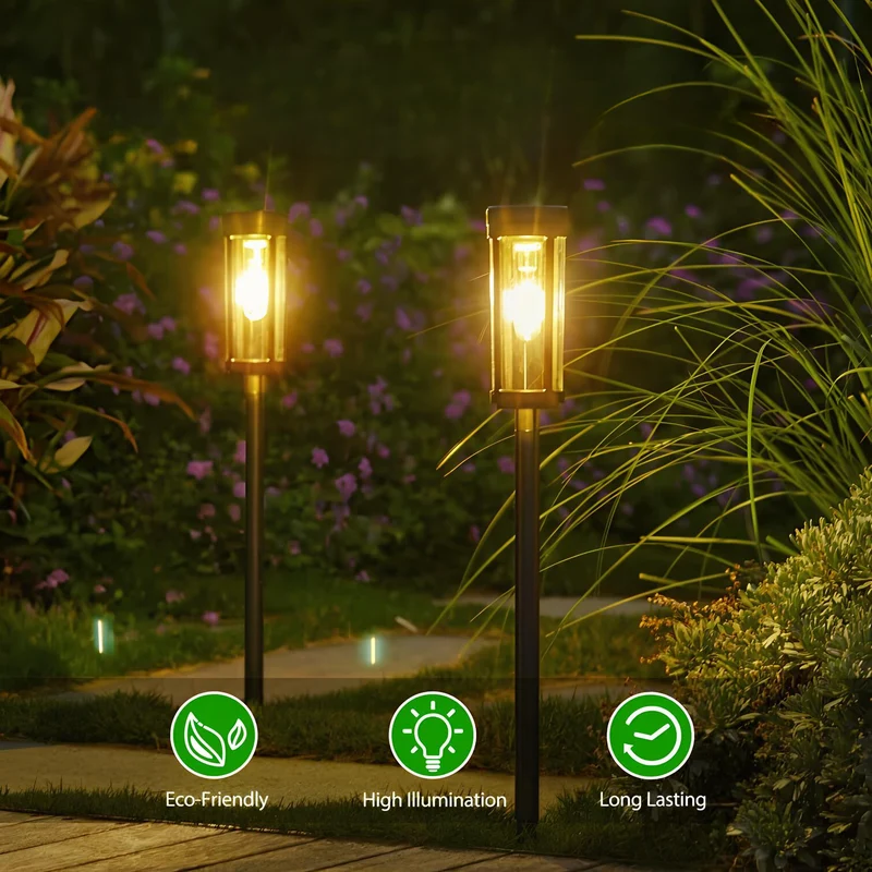 Solcellelampe til Haven - Energibesparende Belysning