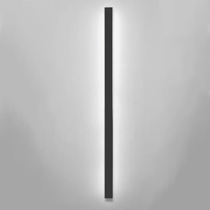 Elegant Udendørs Væglampe i Aluminium - Moderne LED Lys