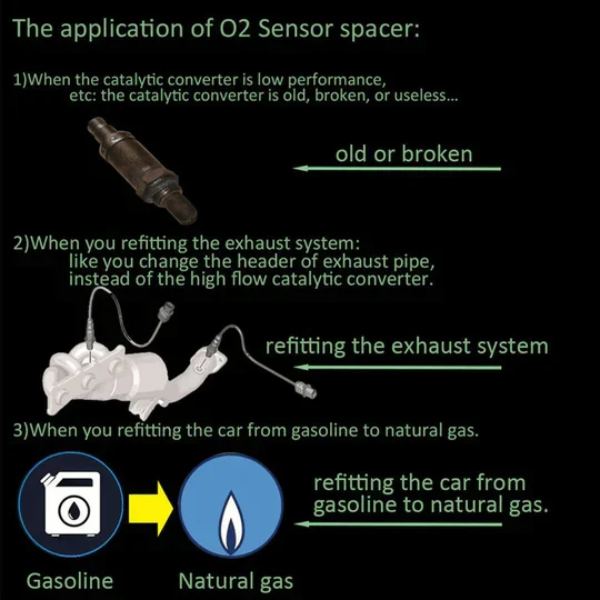 O2 Sensor Adapter til Biludstødning – Fjern Fejllampe NemT