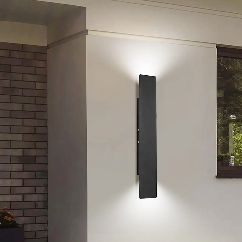 Vandtæt Udendørs Væglampe i Moderne Design, IP65 LED