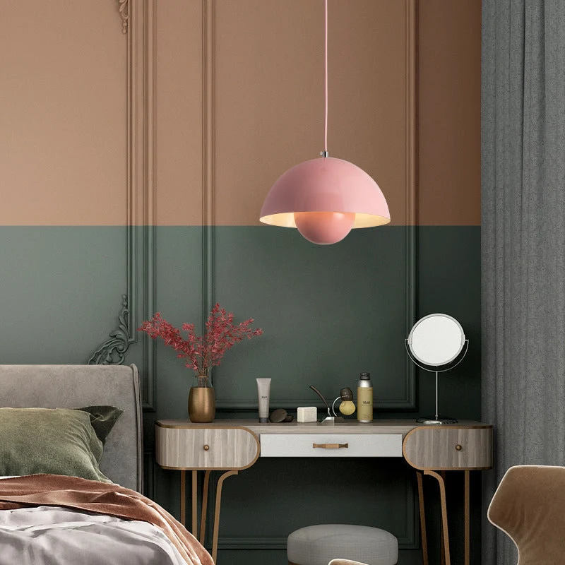 Nordisk Pendel Lampe med Justerbar Højde & Blødt Lys