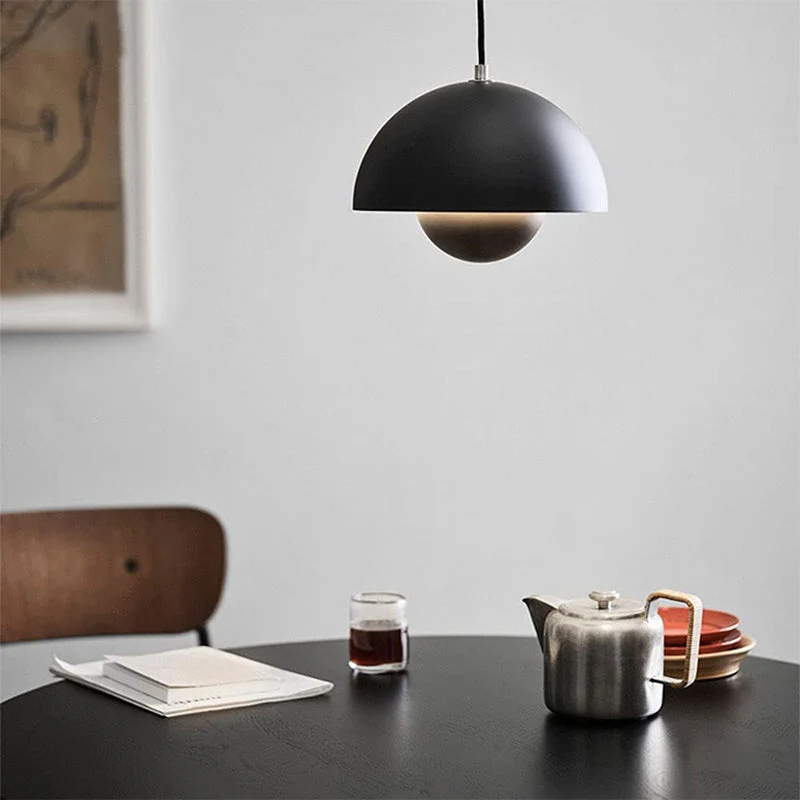 Nordisk Pendel Lampe med Justerbar Højde & Blødt Lys