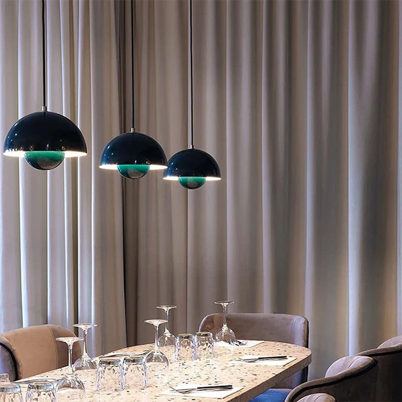 Nordisk Pendel Lampe med Justerbar Højde & Blødt Lys