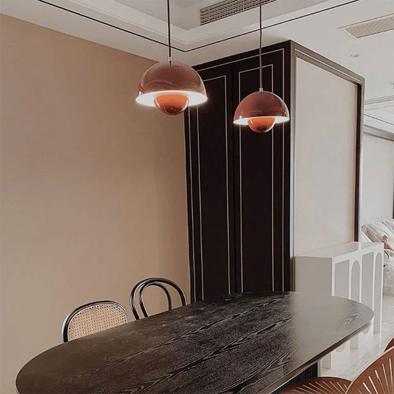 Nordisk Pendel Lampe med Justerbar Højde & Blødt Lys