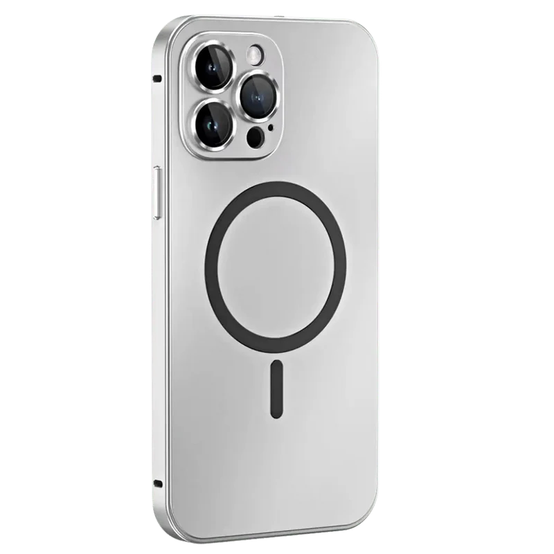 Magnetisk Mobilcover i Metal - Slank og Sikker Beskyttelse