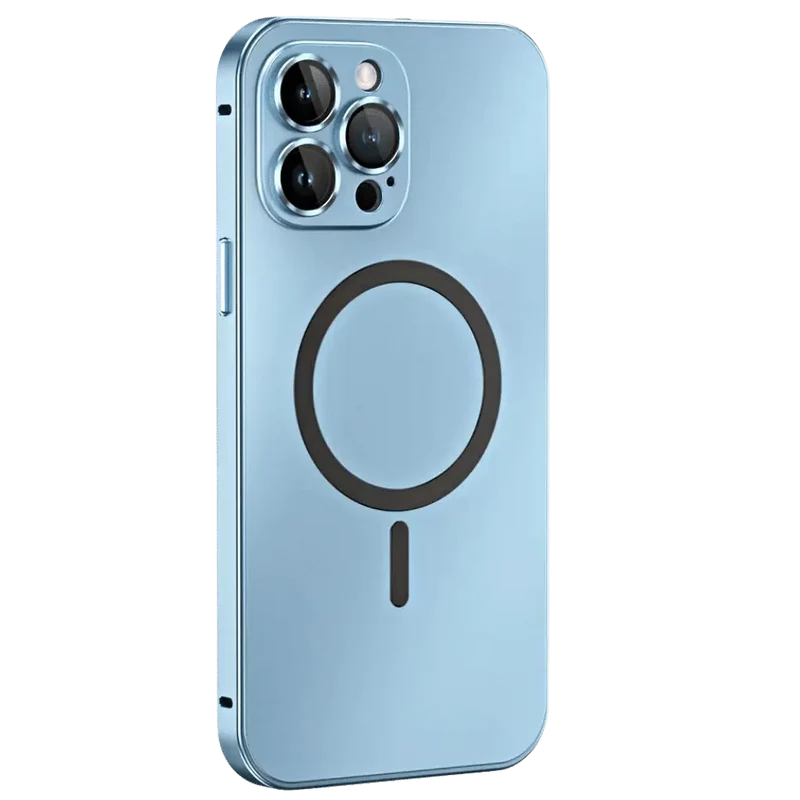 Magnetisk Mobilcover i Metal - Slank og Sikker Beskyttelse