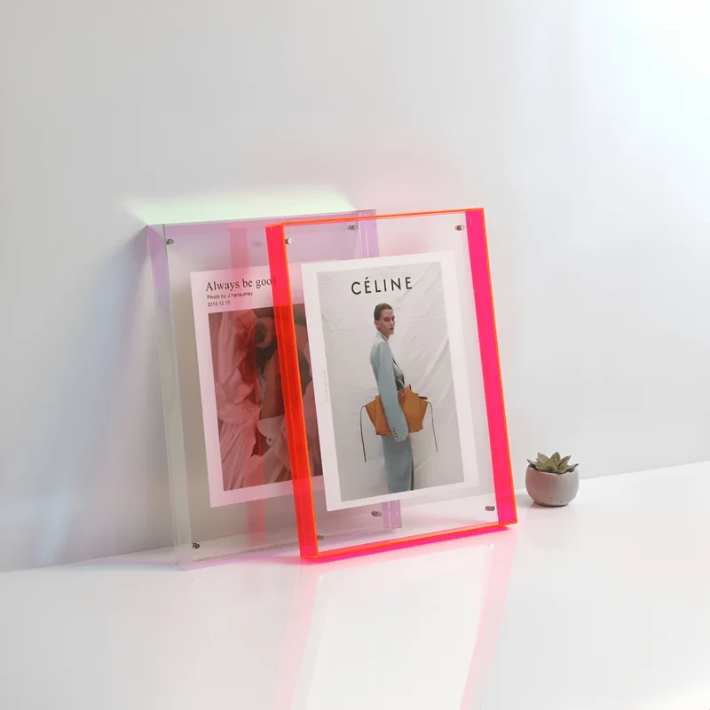 Moderne Akryl Fotoramme - Stilfuldt og Minimalistisk Design