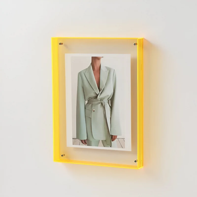 Moderne Akryl Fotoramme - Stilfuldt og Minimalistisk Design