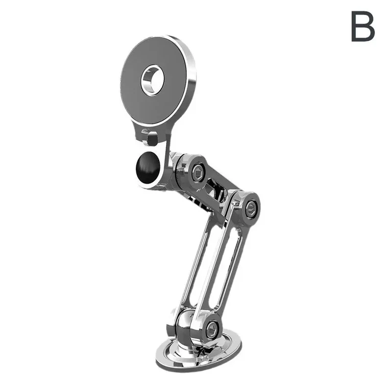 Rotérbar Magnetisk Sugekop Mekanisk Arm Bil Telefon Holder