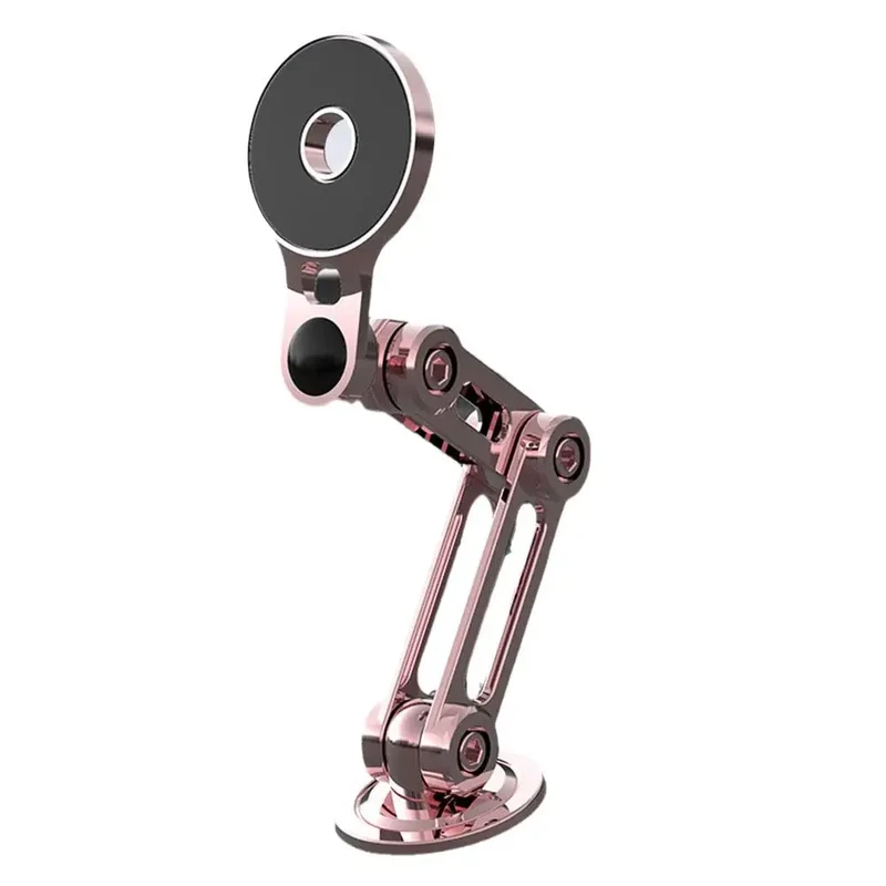 Rotérbar Magnetisk Sugekop Mekanisk Arm Bil Telefon Holder