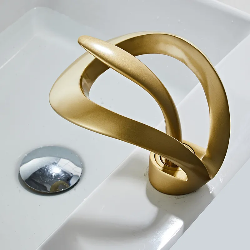 Moderne Kreativ Messing Vandfald Design Vandhane