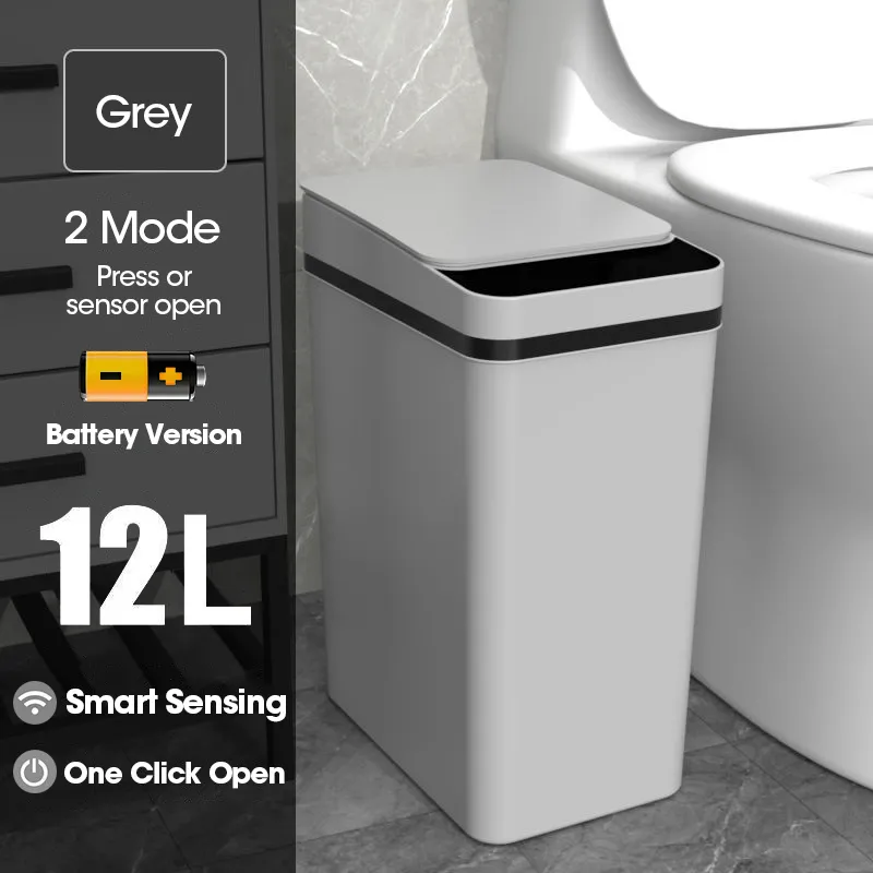 Vandtæt Smart Wave Sensor Automatisk Affaldsbeholder