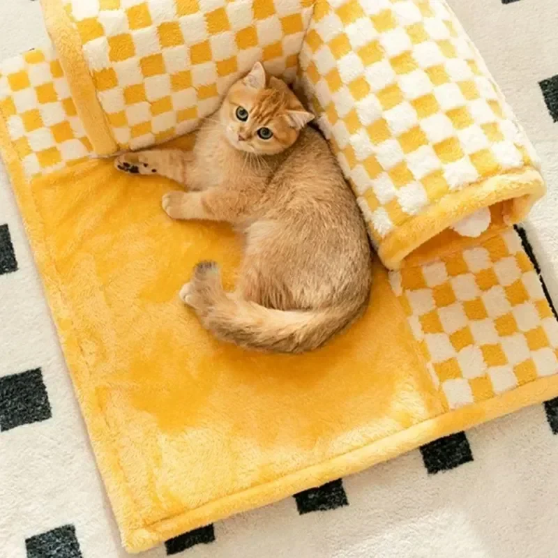 Smart Cat Kreativ Interaktiv Seng Pet Tunnel