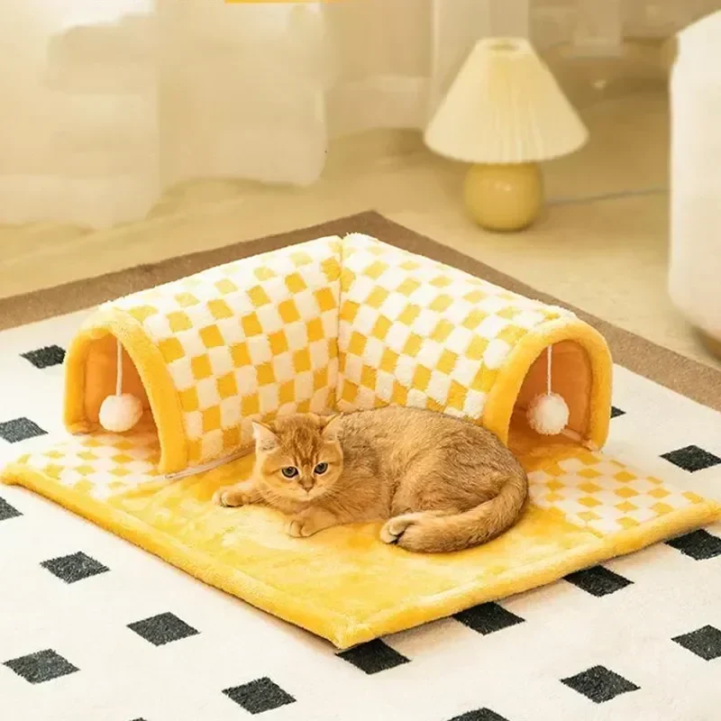 Smart Cat Kreativ Interaktiv Seng Pet Tunnel