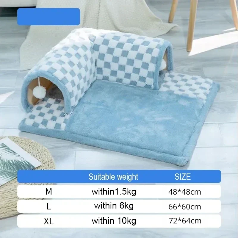 Smart Cat Kreativ Interaktiv Seng Pet Tunnel