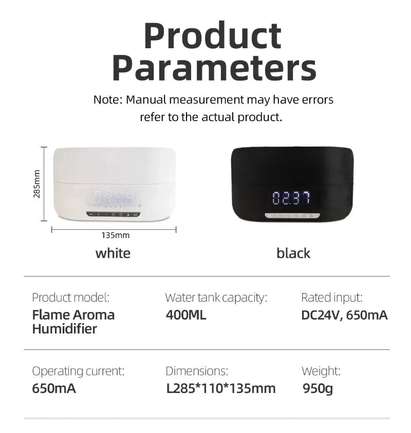 3i1 Mist Tune Air Luftfugter Bluetooth Højttaler