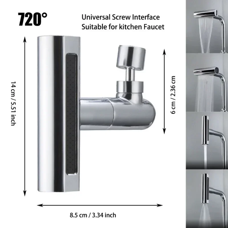 Multifunktionel Vandfald Moderne Køkken Mat Faucet