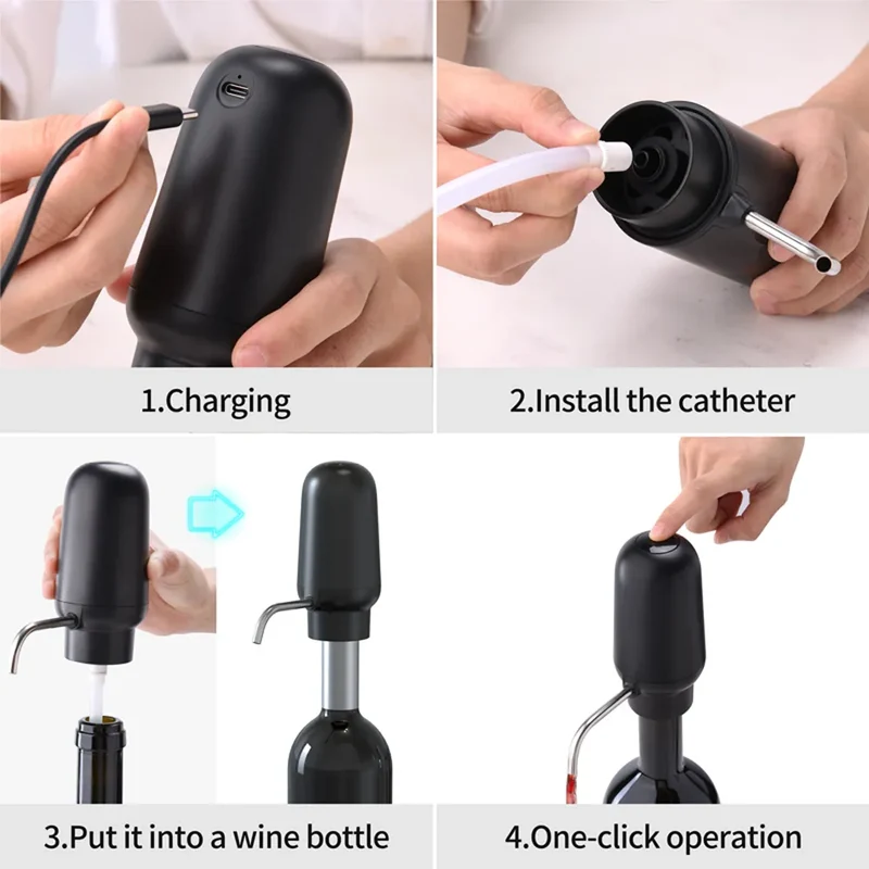 Genopladelig Hurtig Servering Automatisk Drikke Dispenser