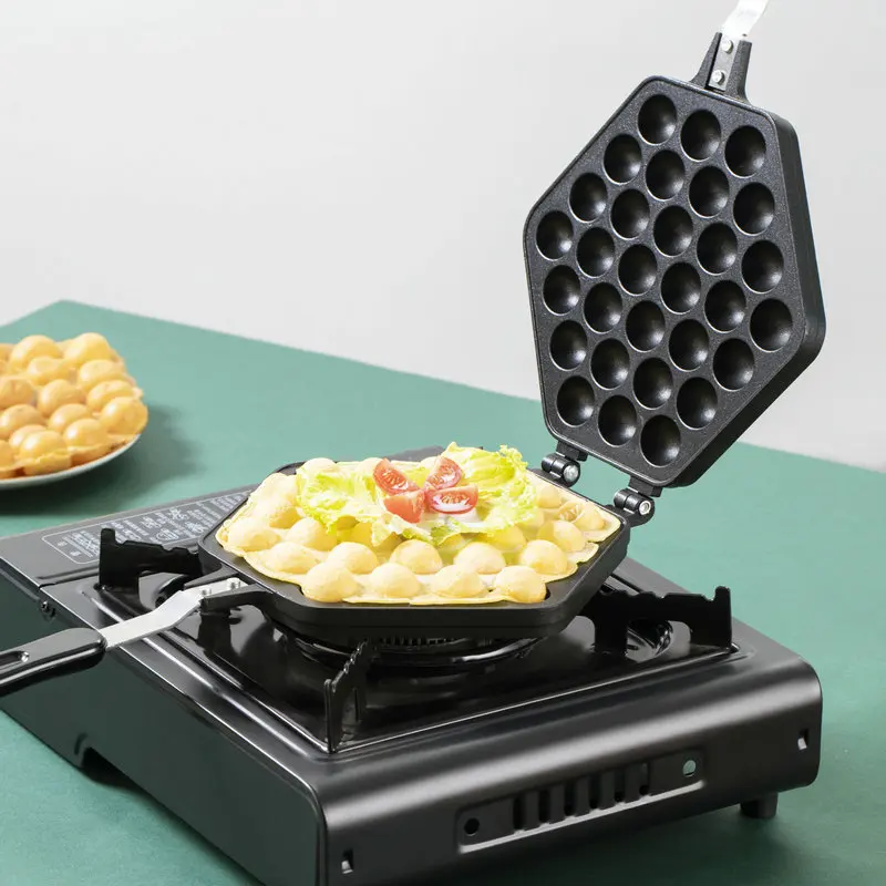 Non-Stick Bubble Egg Waffle Maker Pande