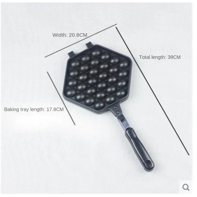 Non-Stick Bubble Egg Waffle Maker Pande