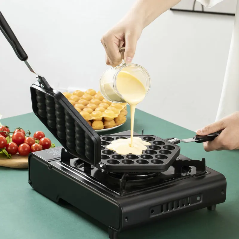 Non-Stick Bubble Egg Waffle Maker Pande