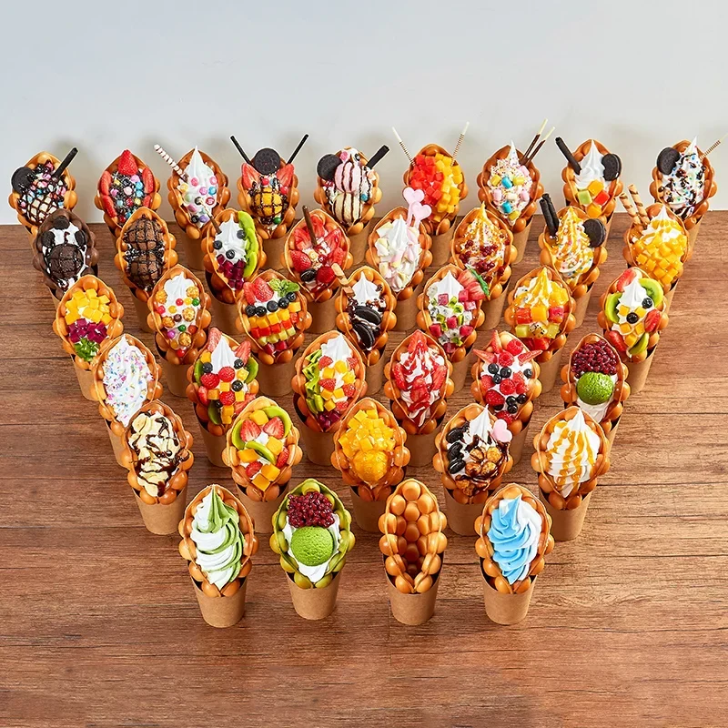 Non-Stick Bubble Egg Waffle Maker Pande